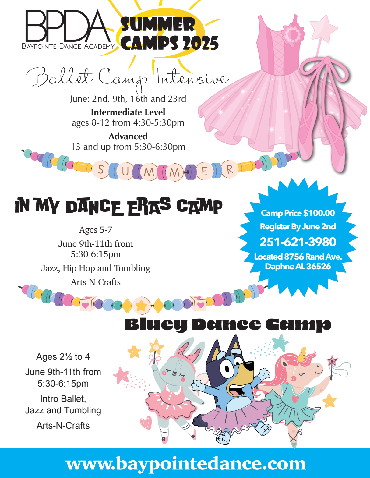 Baypointe Summer Camps 2025